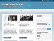 Tablet Screenshot of nantucketepicure.com